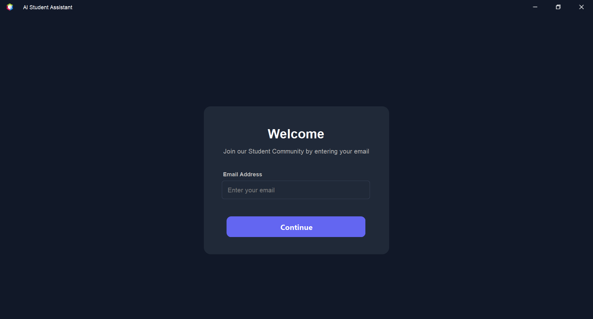 Login UI